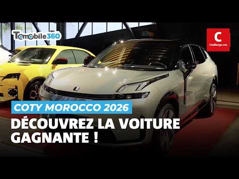 COTY Morocco 2026 : Découvrez la voiture gagnante !